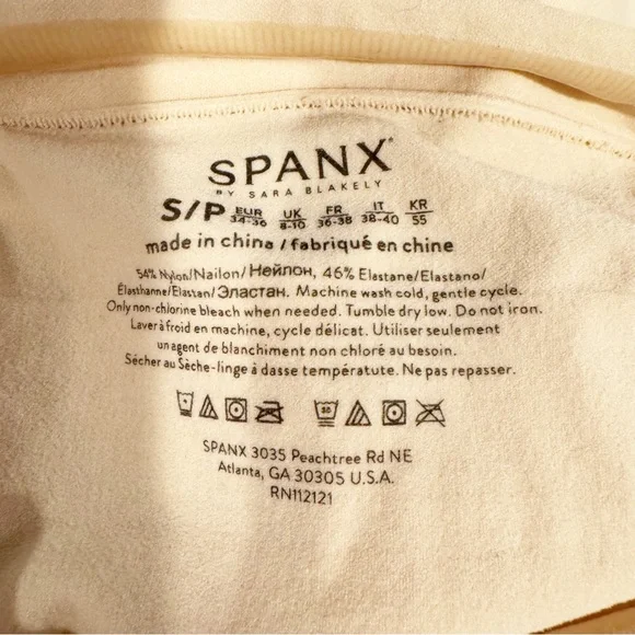 SPANX | Seamless High-Waist Shapewear in Nude Sz. Small - Picture 6 of 8